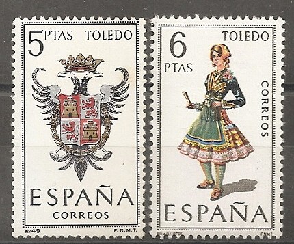 Escudo y traje típico (Toledo)