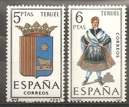Escudo y traje típico  (Teruel)
