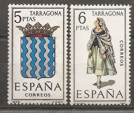 Escudo y traje típico (Tarragona)