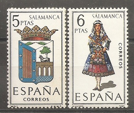 Escudo y traje típico (Salamanca)