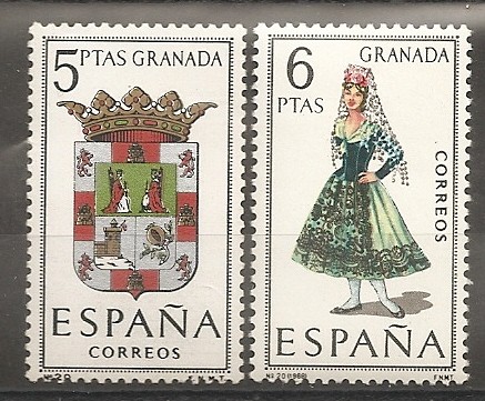 Escudo y traje típico (Granada)