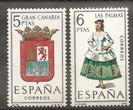 Escudo y traje típico (Gran Canarias-Las Palmas)
