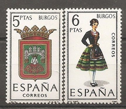 Escudo y traje típico (Burgos)
