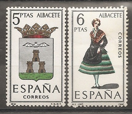Escudo y traje típico (Albacete)