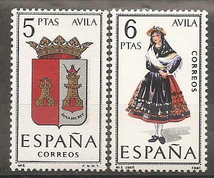 Escudo y traje típico (Avila)