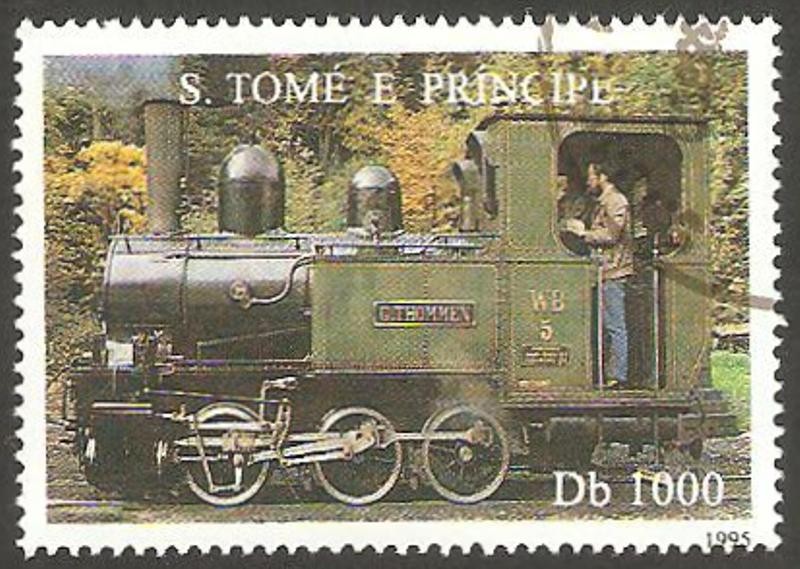 1245 D - locomotora a vapor
