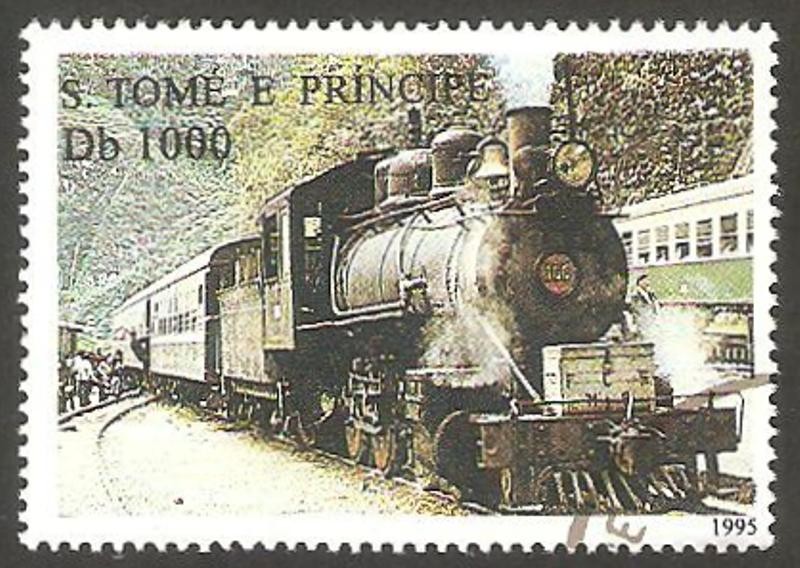 1245 C - tren con locomotora a vapor