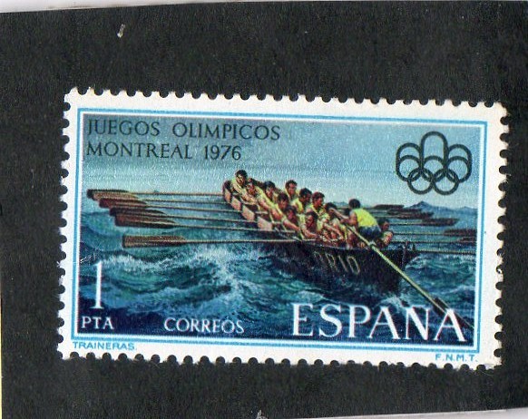 2340- JUEGOS OLIMPICOS MONTREAL 1976- TRAINERAS