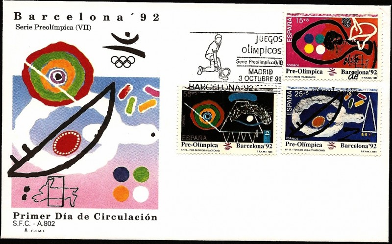 Serie Pre Olimpica Barcelona 92 - SPD