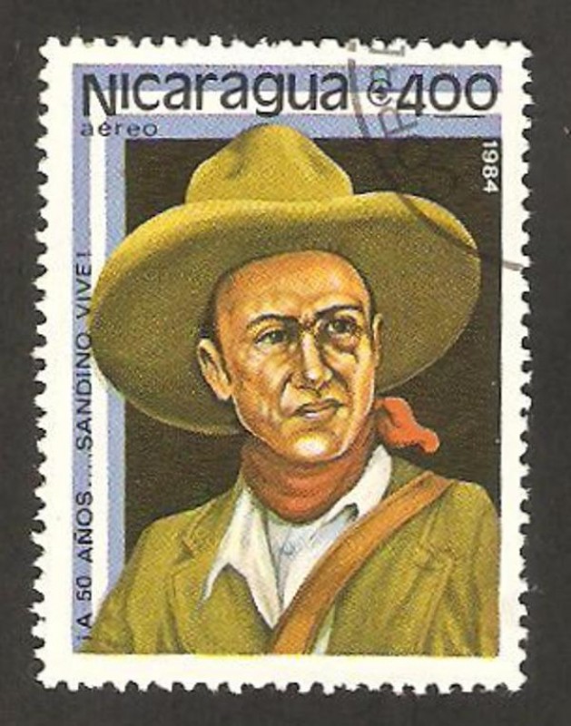 1055 - 50 anivº de la muerte del general Augusto César Sandino