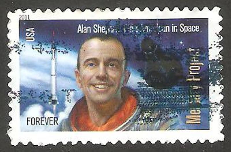 4361 - Alan Shepard, primer americano en el espacio