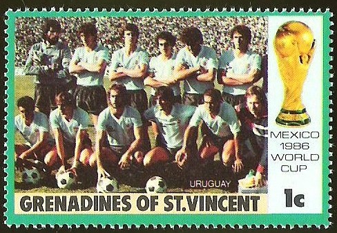 FUTBOL - MEXICO 1986 - URUGUAY