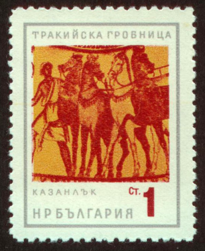 BULGARIA - Tumba tracia de Kazanlak