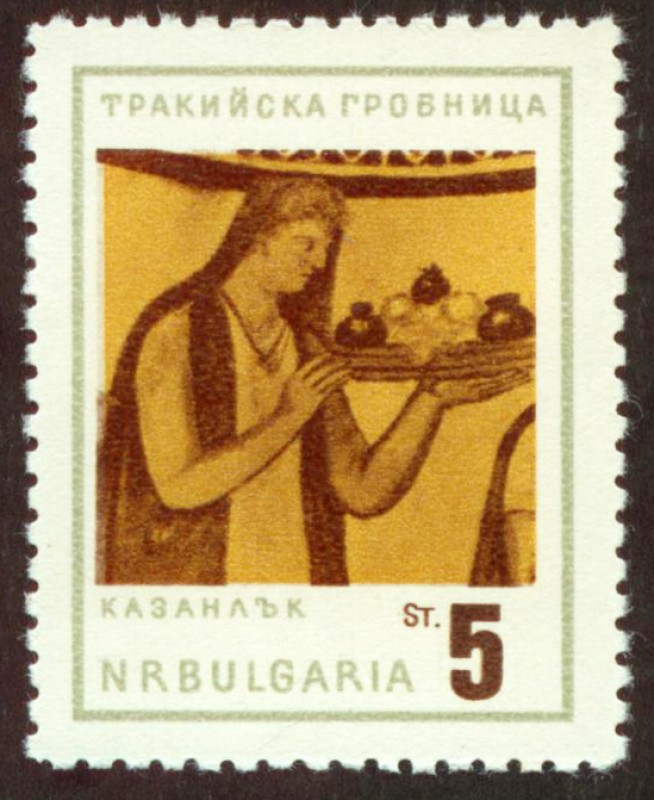 BULGARIA - Tumba tracia de Kazanlak