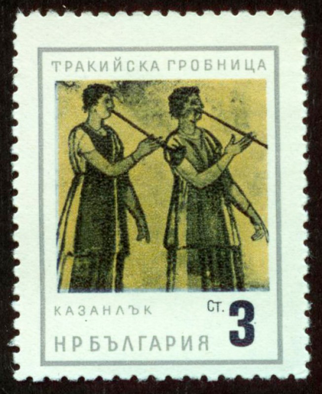 BULGARIA - Tumba tracia de Kazanlak