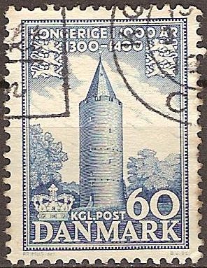 1000 años de reino danés.Torre Ganso, Vordinborg.