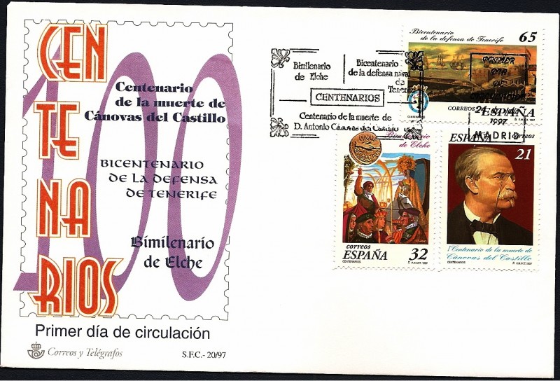 Centenarios 1997 - SPD