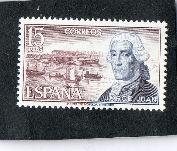 2182- JORGE JUAN  1713-1773.