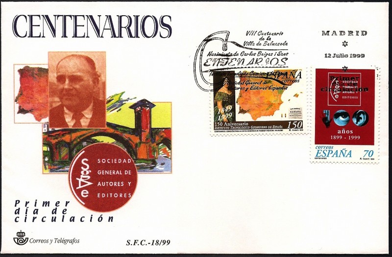 Centenarios 1999 - SPD