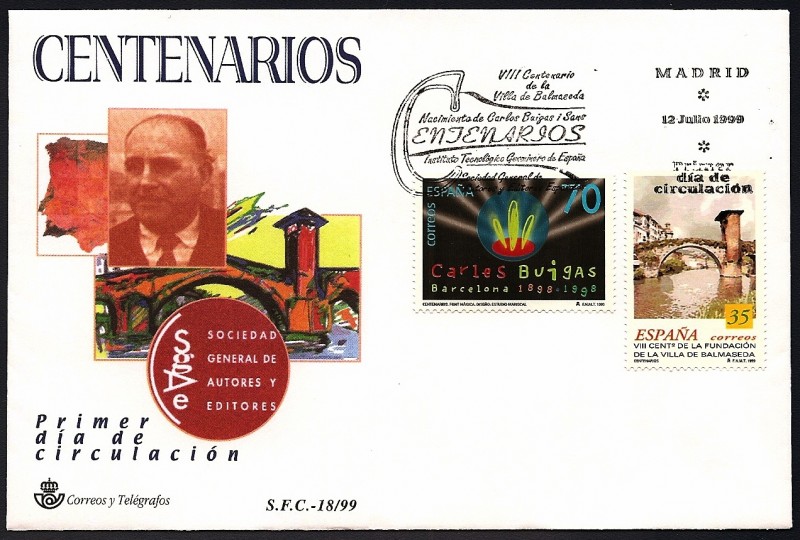 Centenarios 1999 - SPD