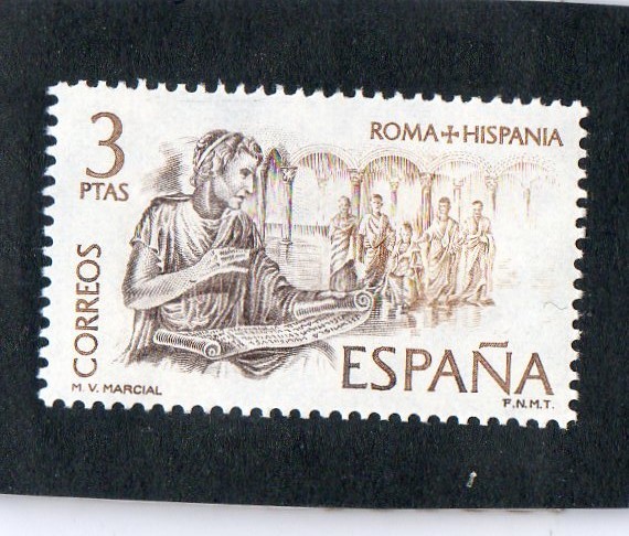 2186- ROMA HISPANIA- MARCO VALERIO MARCIAL.