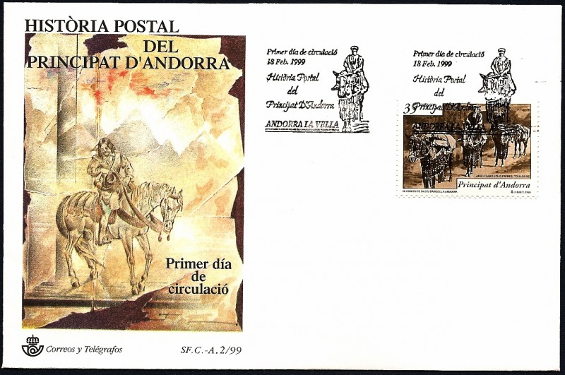 Historia Postal - el correo de la Seo D´Urgell - SPD