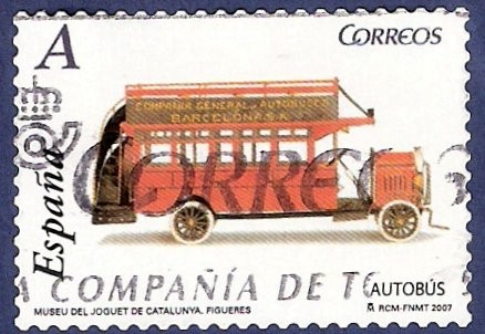 Edifil 4289 Museo del Juguete: Autobús A