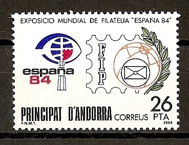 Exposicion Mundial de Filatelia España 84.