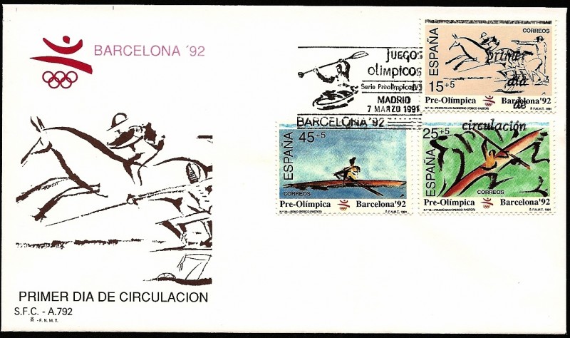 Pre-olímpica Barcelona 92 - SPD