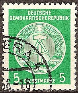 Marca de servicio,circ/der-DDR.