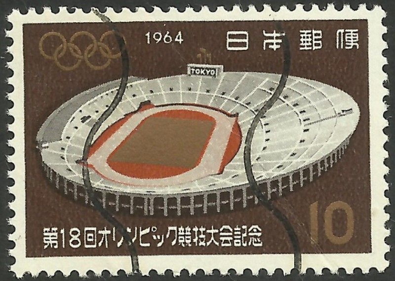 787 - olimpiadas de Tokio, estadio nacional de Tokio