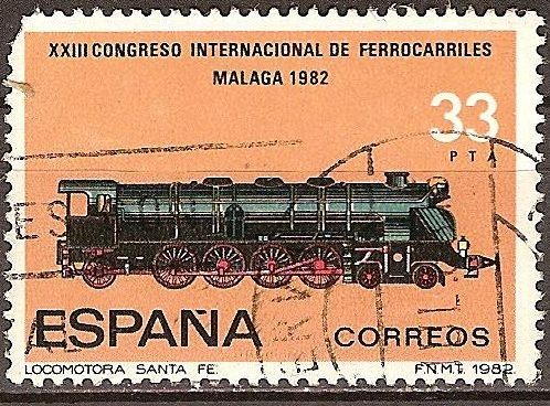 XXIII.Congreso Internacional de ferrocarriles Malaga 1982