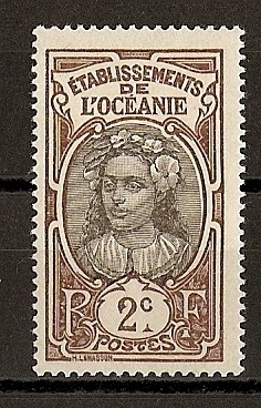 Establecimiento Frances de Oceania - Colonia.