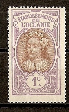 Establecimiento Frances de Oceania - Colonia.