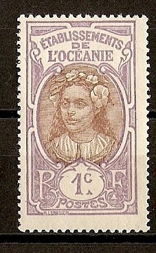 Establecimiento Frances de Oceania - Colonia.