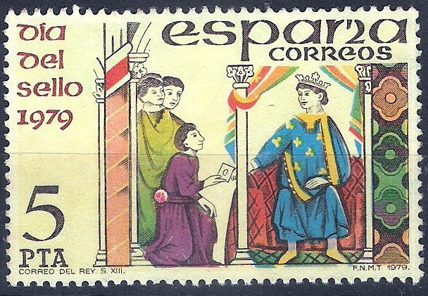 2526 Día del sello. Correo del Rey, siglo XIII