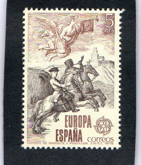 2520- CORREO DE GABINETE Y POSTILLON  1761.