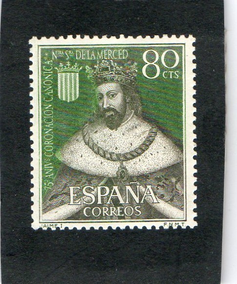 1522-  75º ANVº CORONACION Nª Sª MERCED- JAIME I