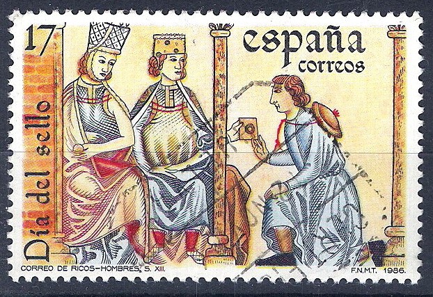 2857 Correo de los Ricos Hombres, Cantigas de Alfonso X el sabio.(2)