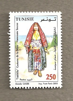 Takhila vestido femenino de Sousse