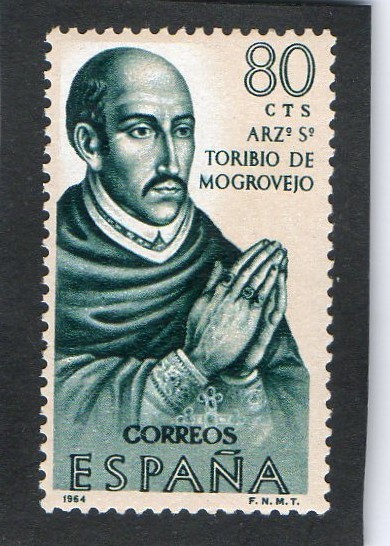 1624- SANTO TORIBIO DE MOGROVEJO.
