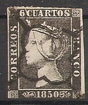 Colección de 6 cuartos Isabel II