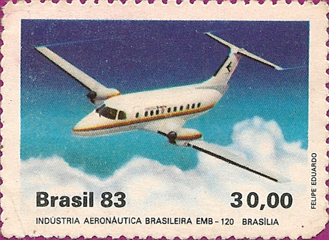 Industria Aeronáutica Brasilera - EMB-120 Brasilia.