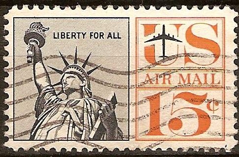 USAirmail-Estatua de la Libertad