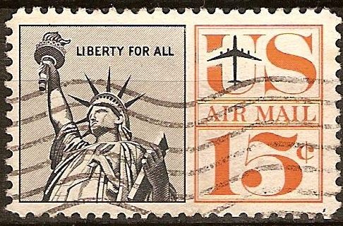 USAirmail-Estatua de la Libertad