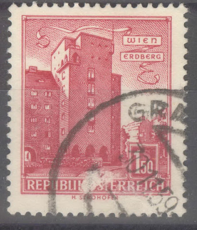 AUSTRIA_SCOTT 623 EDIFICIO RABENHOF, ERDBERG, VIENA. $0.2