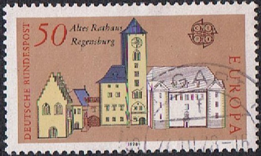 EUROPA 1978. ANTIGUO AYUNTAMIENTO DE RATISBONA