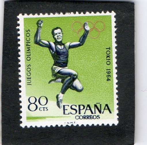 1618- JUEGOS OLIMPICOS DE INNSBRUCK Y TOKIO. SALTO LONGITUD.