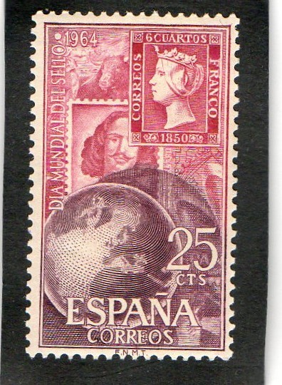 1595- DIA MUNDIAL DEL SELLO 1964