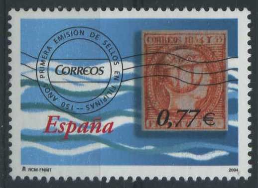 E4114 - Aniv. 1ª Emisión sellos en Filipinas